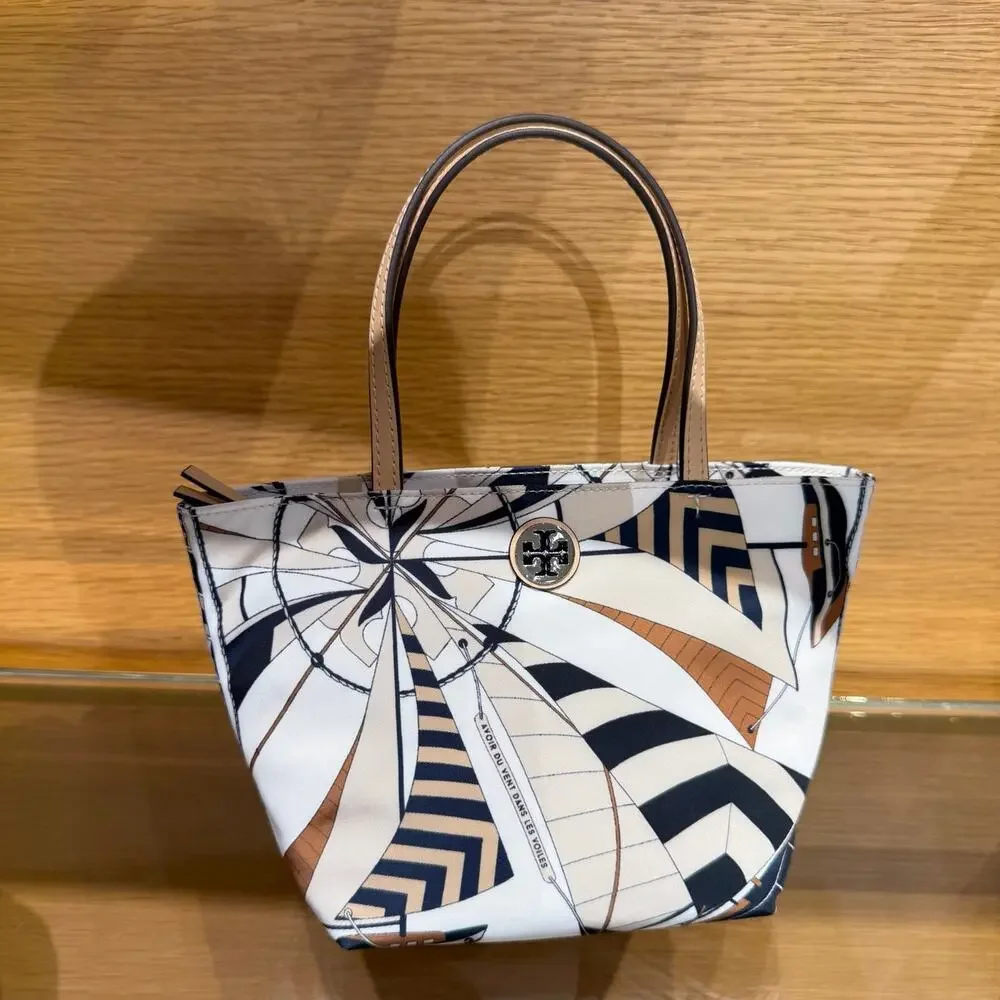 NEW‼️Tory Burch Nylon Printed Mini Tote 180304